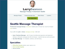 Tablet Screenshot of larryswanson.com